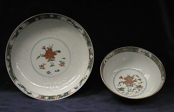 Bowl and dish by an unrecorded maker, The Metropolitan Museum of Art